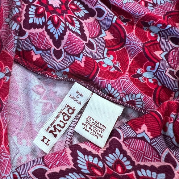 Mudd Maxi Floral Paisley Bandeau Dress XL 💗 - Picture 4 of 4